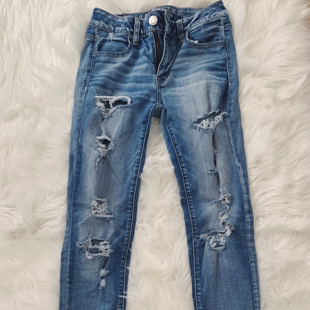 American Eagle Super Stretch Jeggings Jeans